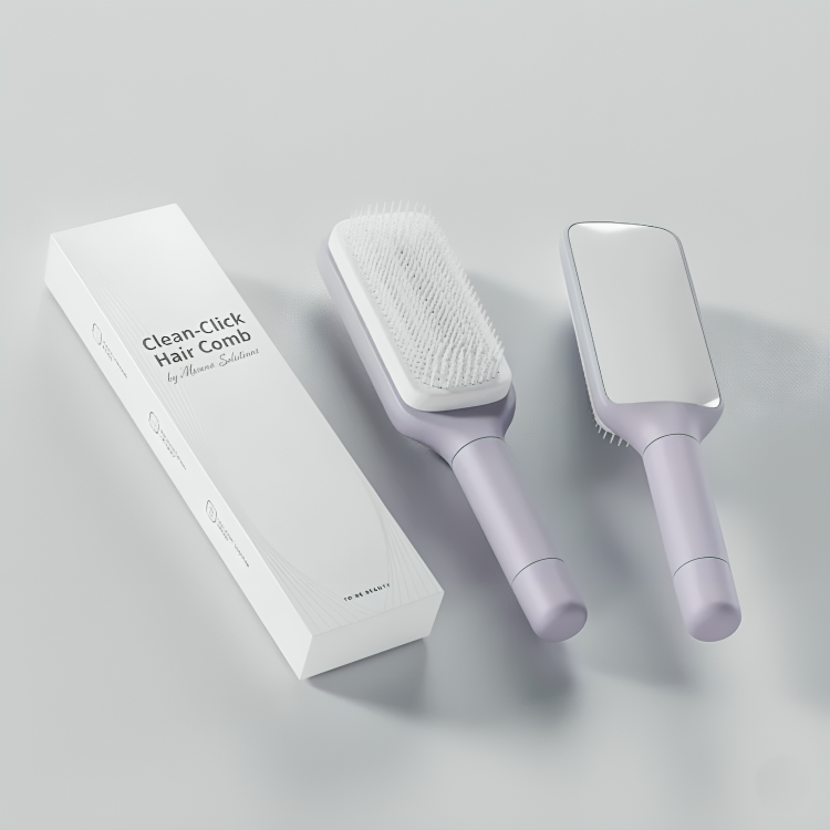 Clean-Click Hair Comb